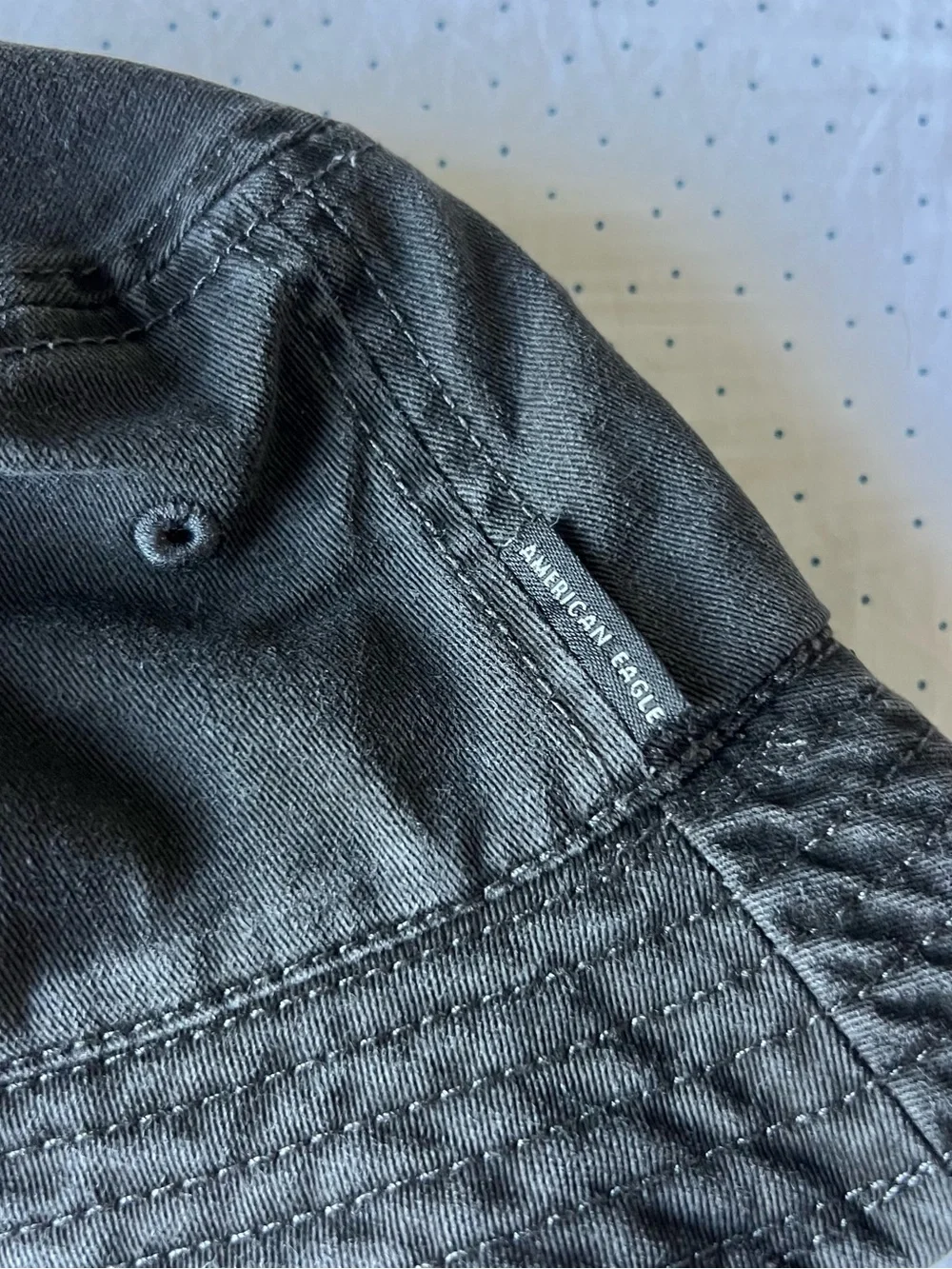 American Eagle Outfitters Black Bucket Hat